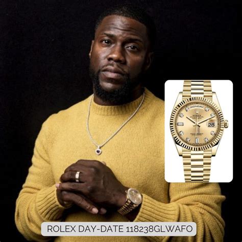 kevin hart rolex day date.